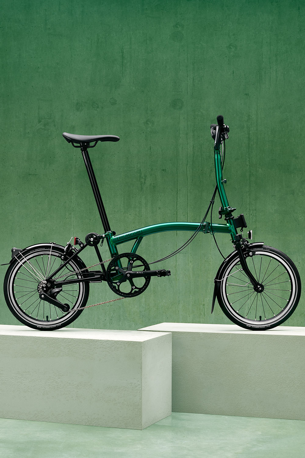 Brompton P-Line M4L Emerald Green – Bikeary Bicycle Lifestyle