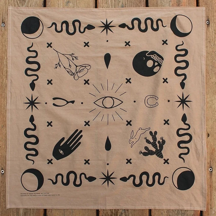 BANDANA OF THE MONTH October 2024 Bandana by Kelsey Wickwire