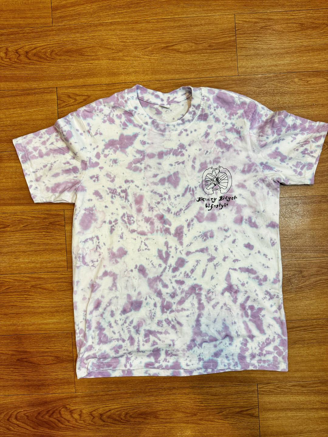 Little Alagads X Bikeary Tie Dye Cotton Shirt