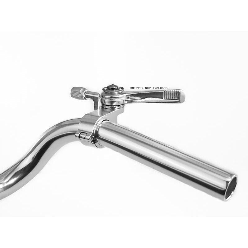 VELO ORANGE Thumb Shifter Mounts - Silver