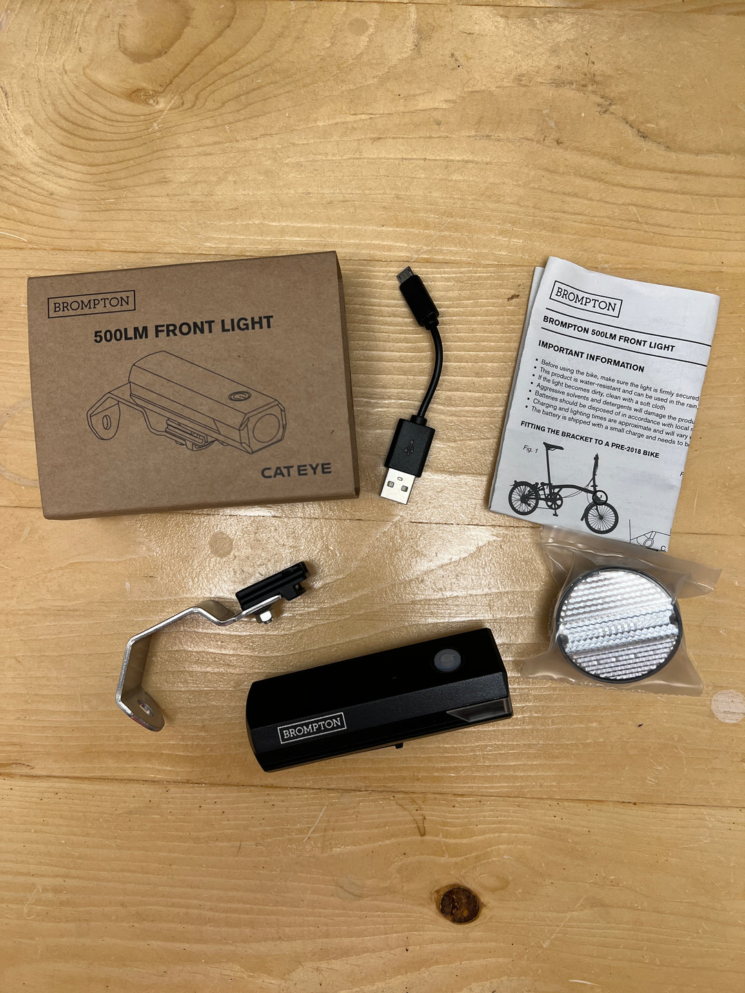 Brompton 500lm Front Light