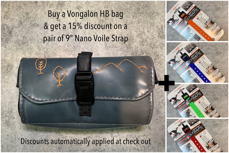 2023 Vongalon Handlebar Roll Bag