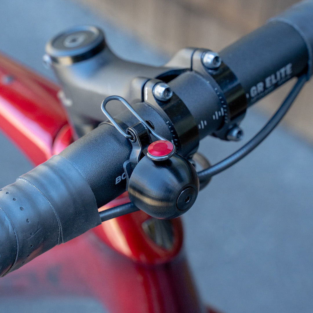 SPURCYCLE Original Bell - Black+Red