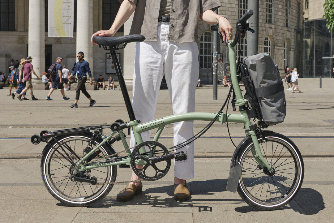 Brompton Rack Set Complete Incl 4 Rollers + Mudguard - 6mm holes