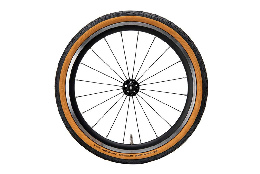 Schwalbe Marathon Racer Tan Wall Tire - Folding for Brompton