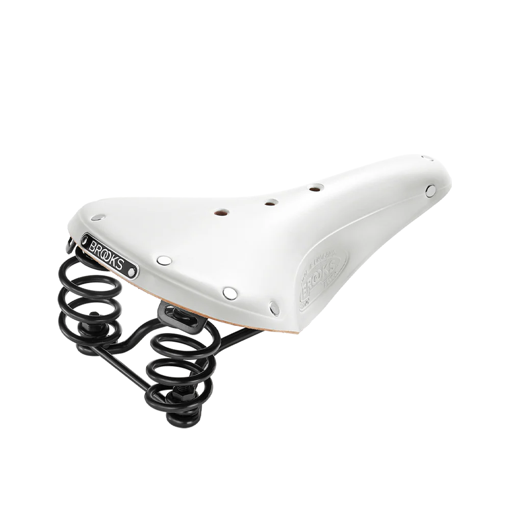 Brooks B17 Flyer White Limited Edition Leather Saddle – Bikeary