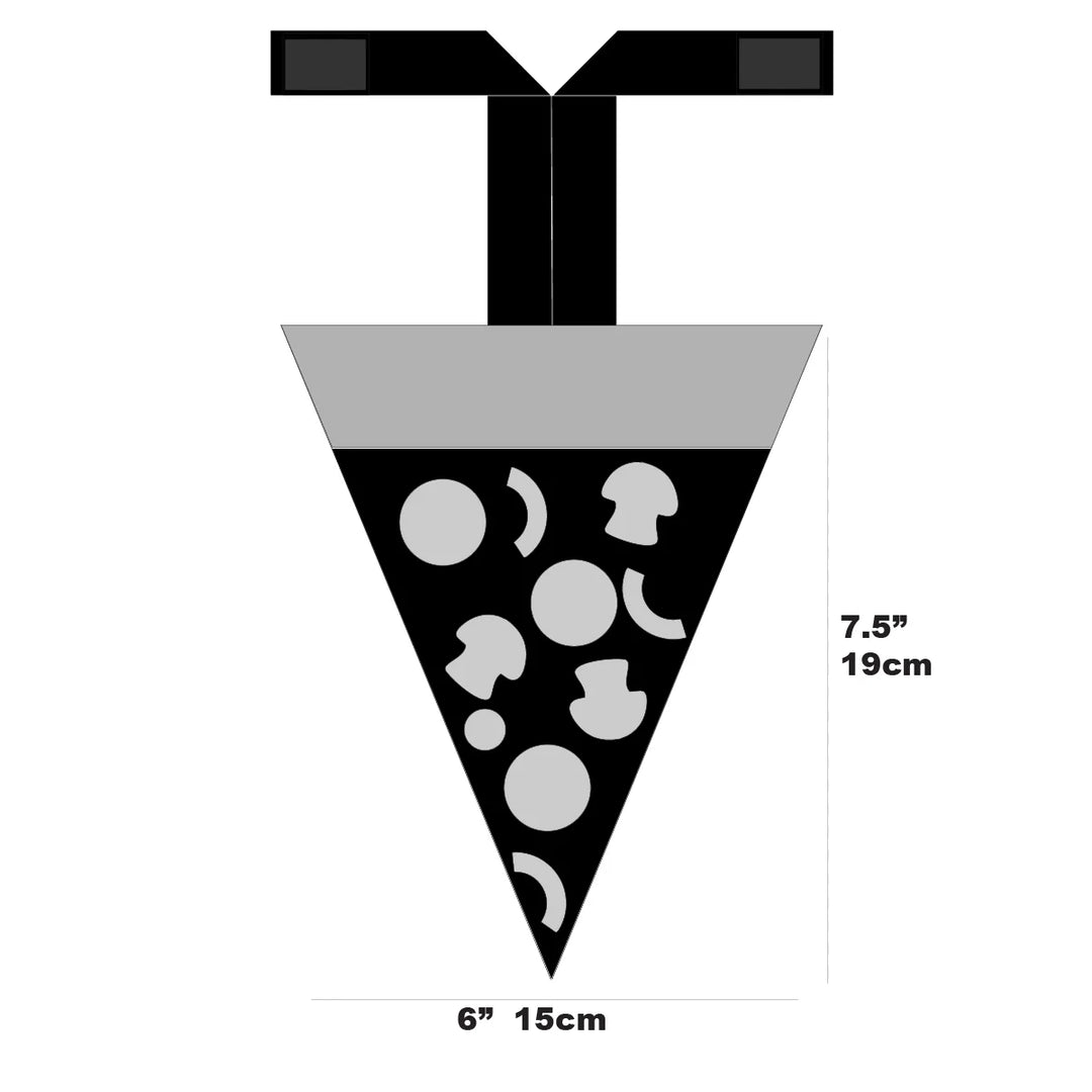 SAFETY PIZZA Safety Pizza Burnt Slice