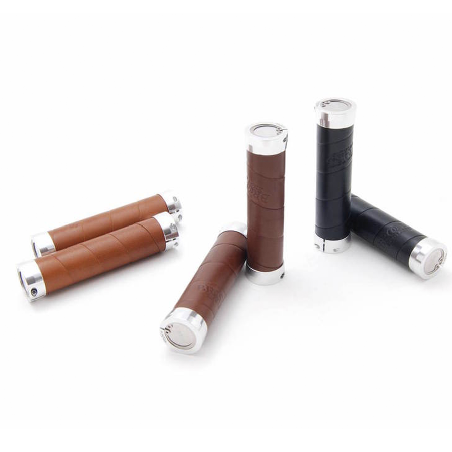 Brooks Slender Leather Grips 100mm