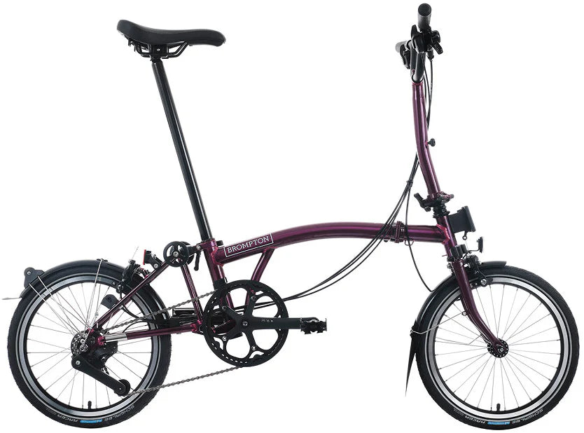 Brompton C Line 12-Speed Amethyst Lacquer