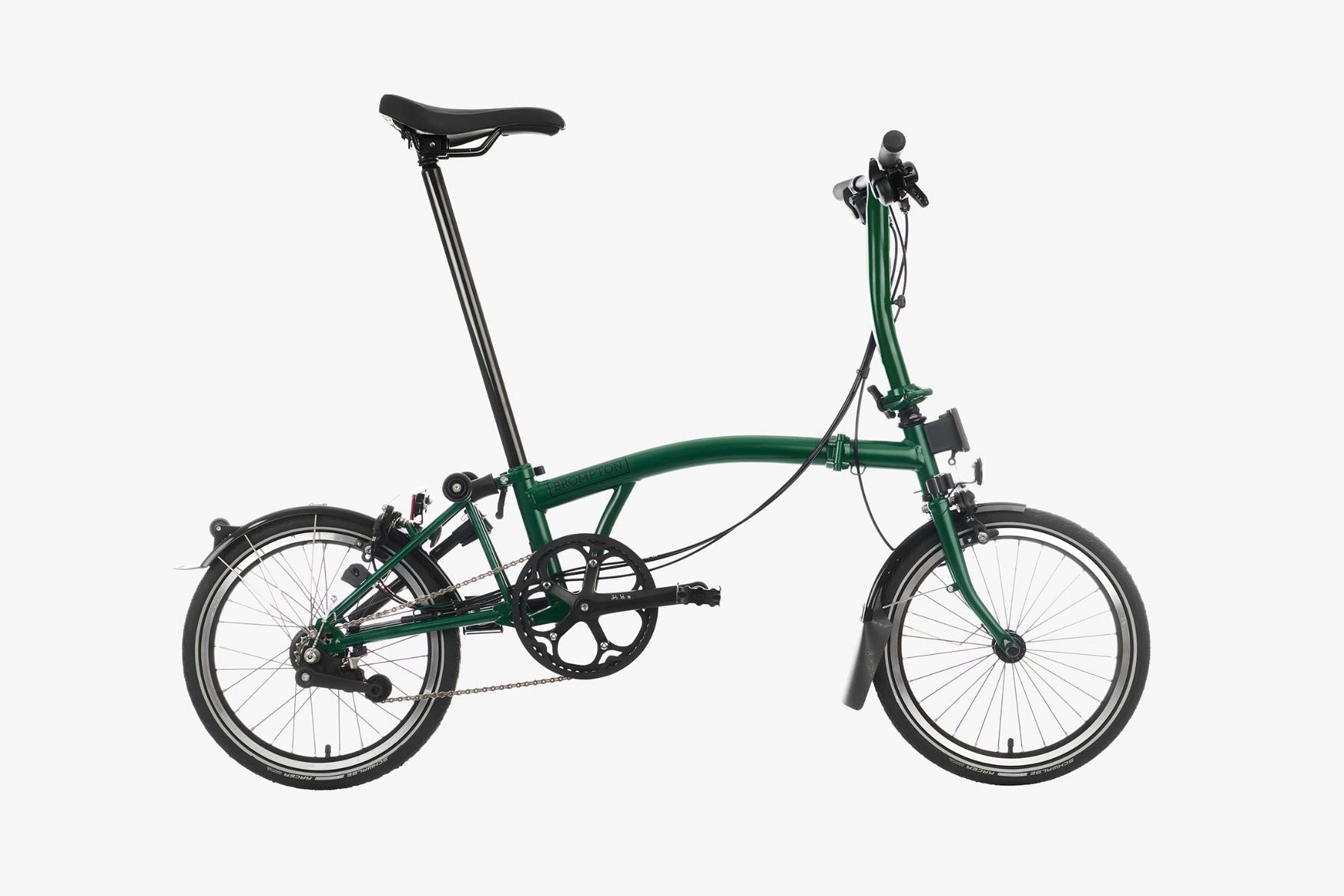 Brompton C-Line Urban - S2L Racing Green – Bikeary Bicycle Lifestyle
