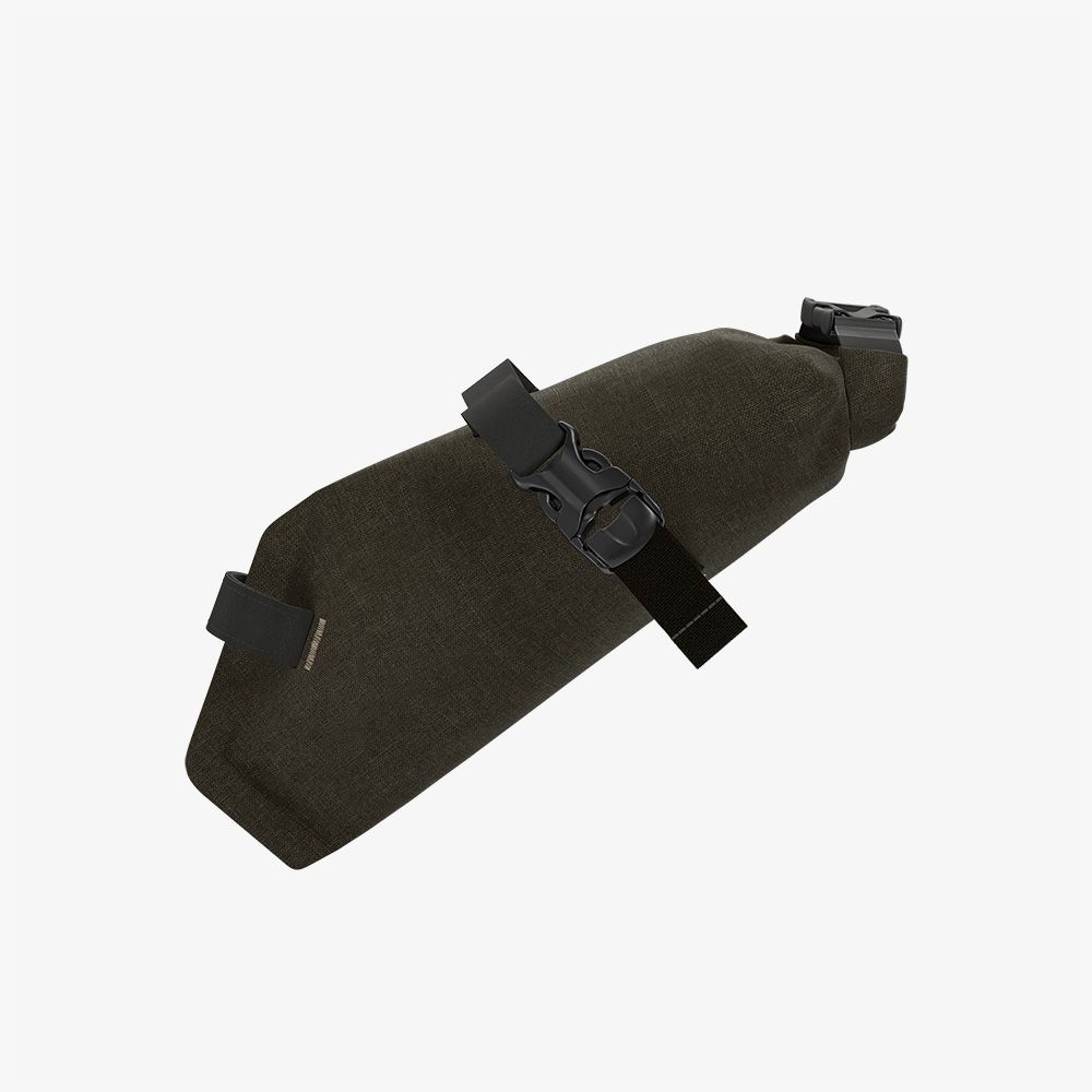 Brooks Saddle Roll Bag - Mud Green