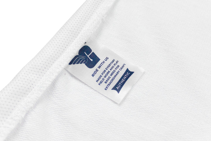 GW Granny Gear Tee w/ embossed print - White