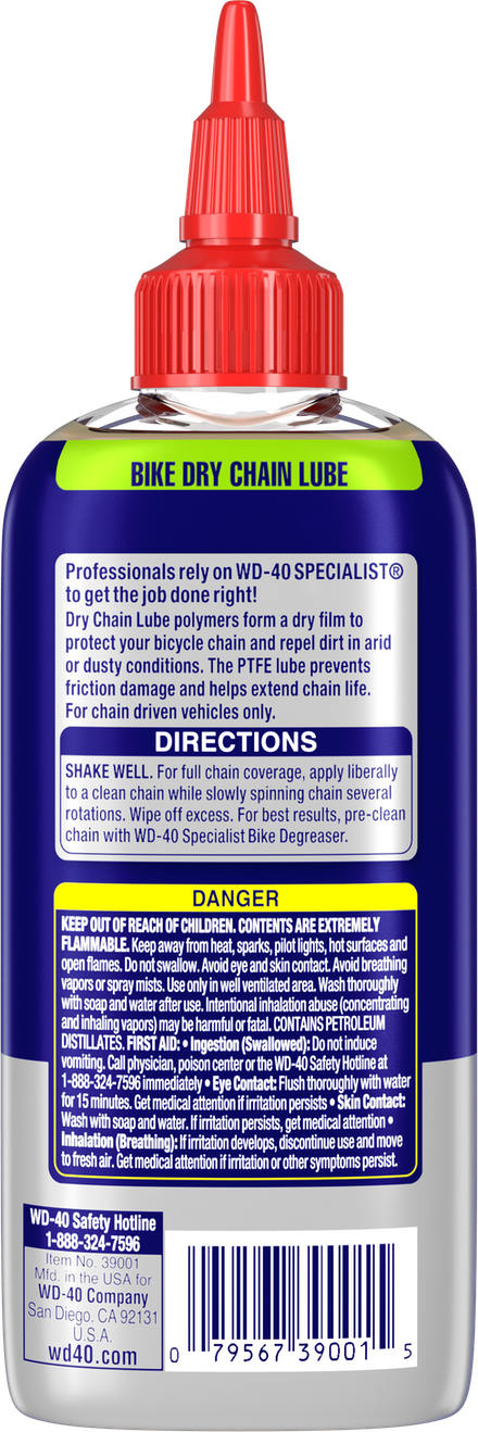WD-40 Bike Dry Chain Lube