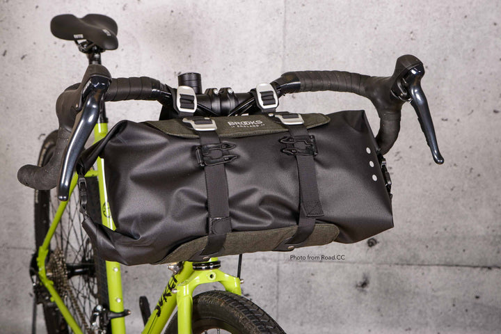 Brooks Scape Handlebar Roll Pack - Mud Green