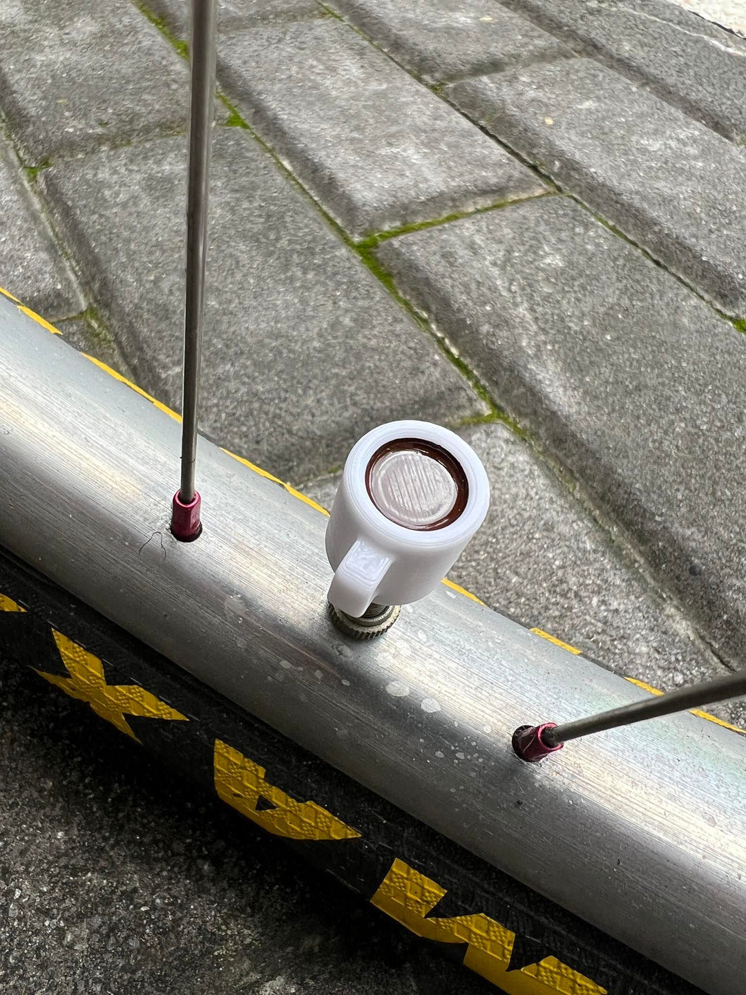 MUGSHOTNYC NOVELTY COFFEE Tire Valve Caps (PRESTA ONLY)