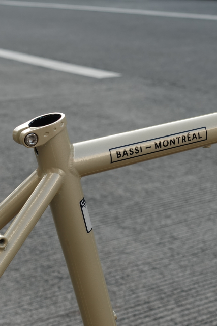 BASSI BIKES Hog's Back Frameset - Sand Beige