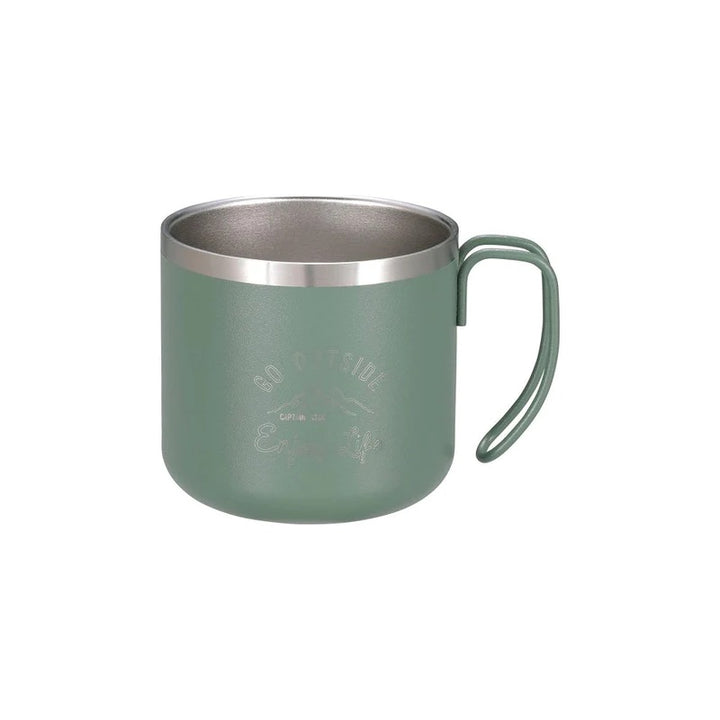 Captain Stag Monte Stainless Steel Mug 350ml