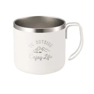 Captain Stag Monte Stainless Steel Mug 350ml