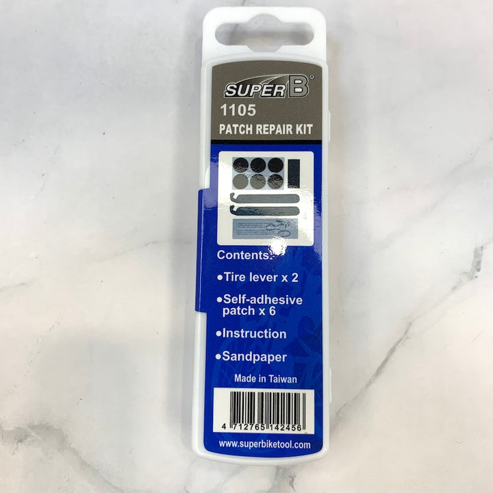 Super B Glueless Repair Kit with Tire Levers
