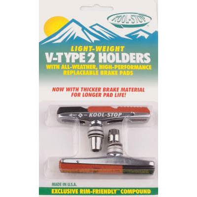 KOOL STOP V-Type 2 V-Brake Pads Dual Compound