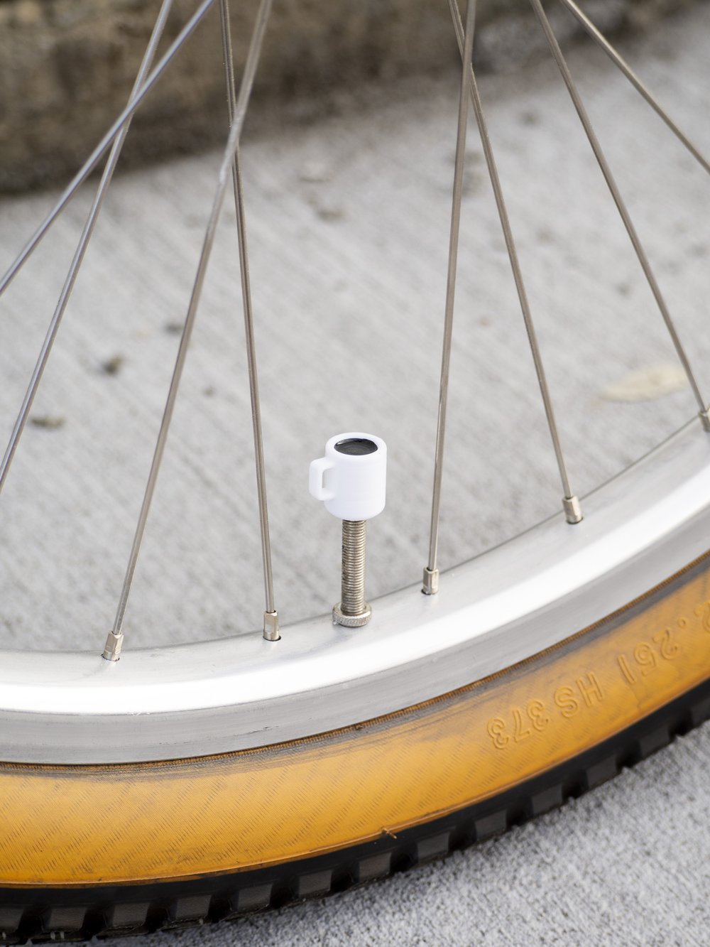 MUGSHOTNYC NOVELTY COFFEE Tire Valve Caps (PRESTA ONLY)
