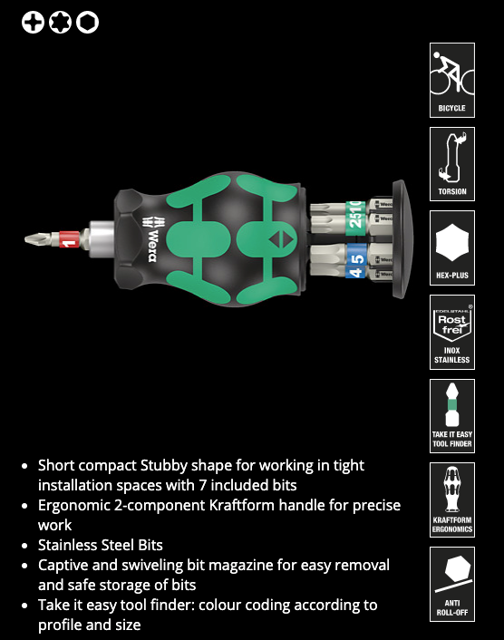 Wera Bicycle Set 11