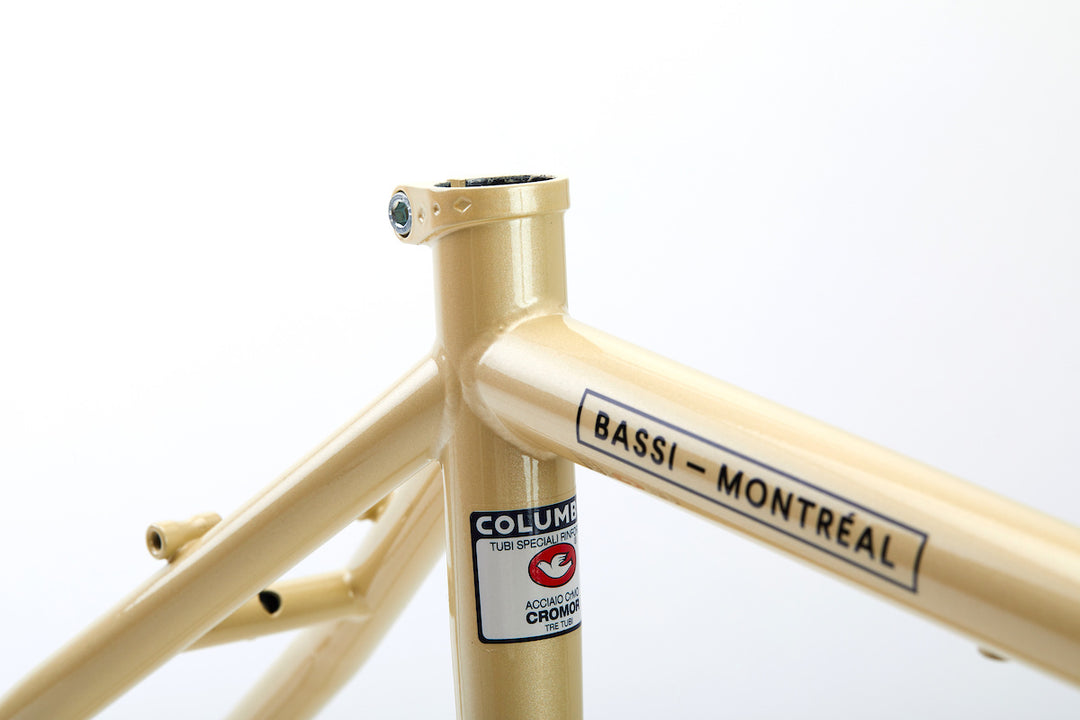 BASSI BIKES Hog's Back Frameset - Sand Beige