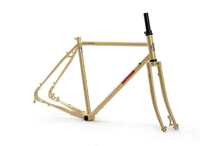 BASSI BIKES Hog's Back Frameset - Sand Beige