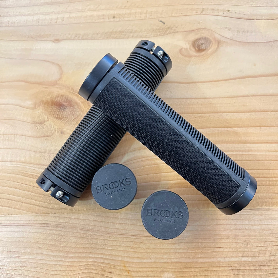Brooks Cambium Rubber Grips 130/130 (Black and Natural)