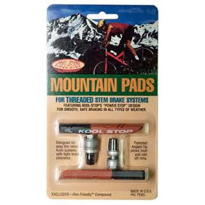 KOOL STOP Threaded Mountain Pads for Threaded Brake Systems