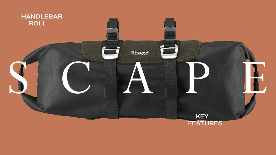 Brooks Scape Handlebar Roll Pack - Mud Green