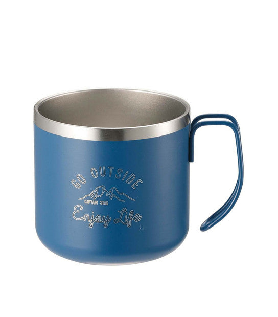 Captain Stag Monte Stainless Steel Mug 350ml