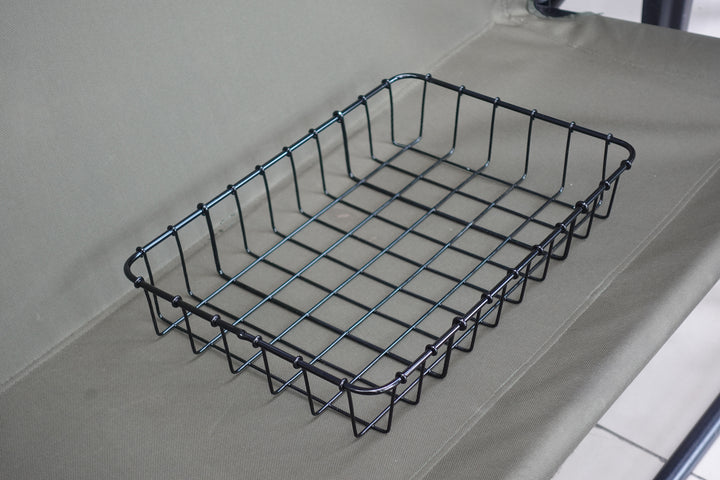 WALD 137 half basket small (plated silver/gloss black)