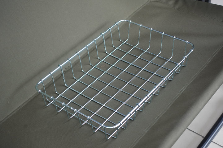 WALD 137 half basket small (plated silver/gloss black)