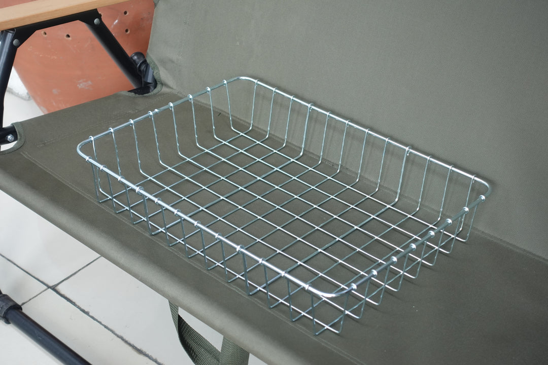 WALD 139 half basket big (plated silver/gloss black)