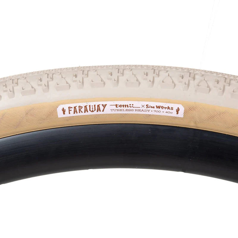 SimWorks x Tomii Cycles 'Faraway' Tire 700c *sold per pair*
