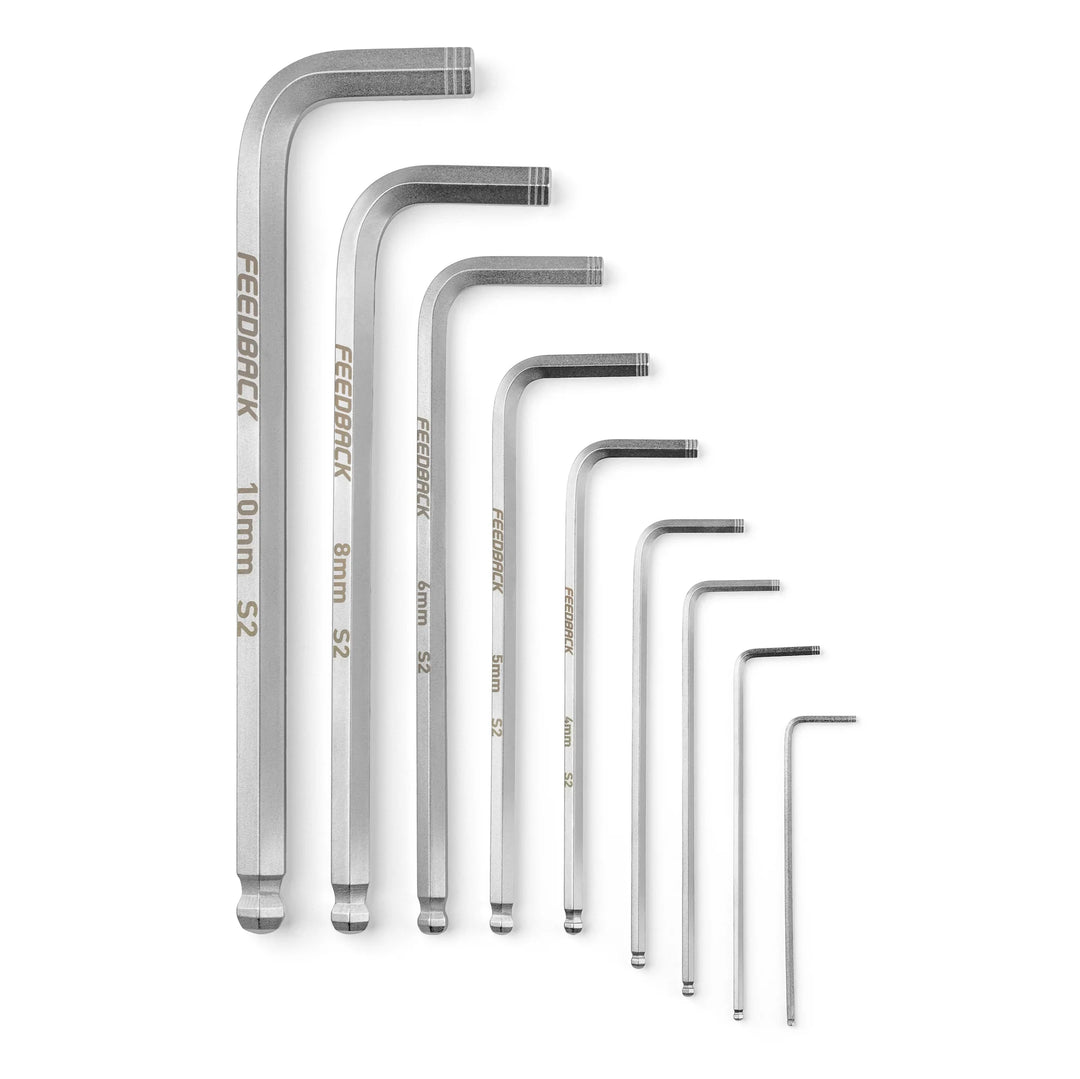 Feedback Sports Tools - Hex Wrench Set 9pcs