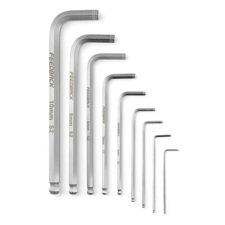 Feedback Sports Tools - Hex Wrench Set 9pcs