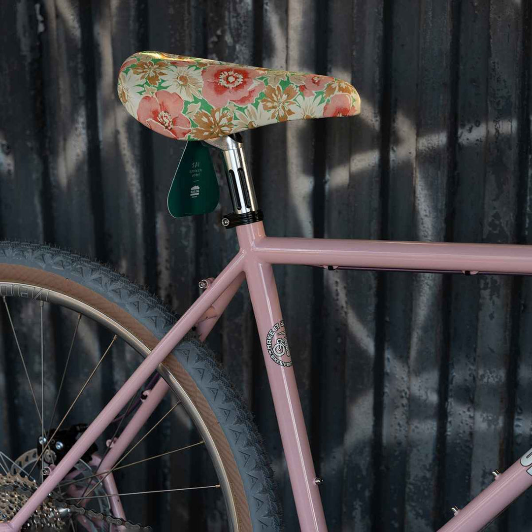 KASHIMAX RMH sports saddle (flower/green)