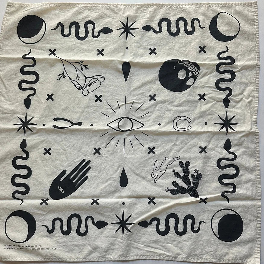 BANDANA OF THE MONTH October 2024 Bandana by Kelsey Wickwire