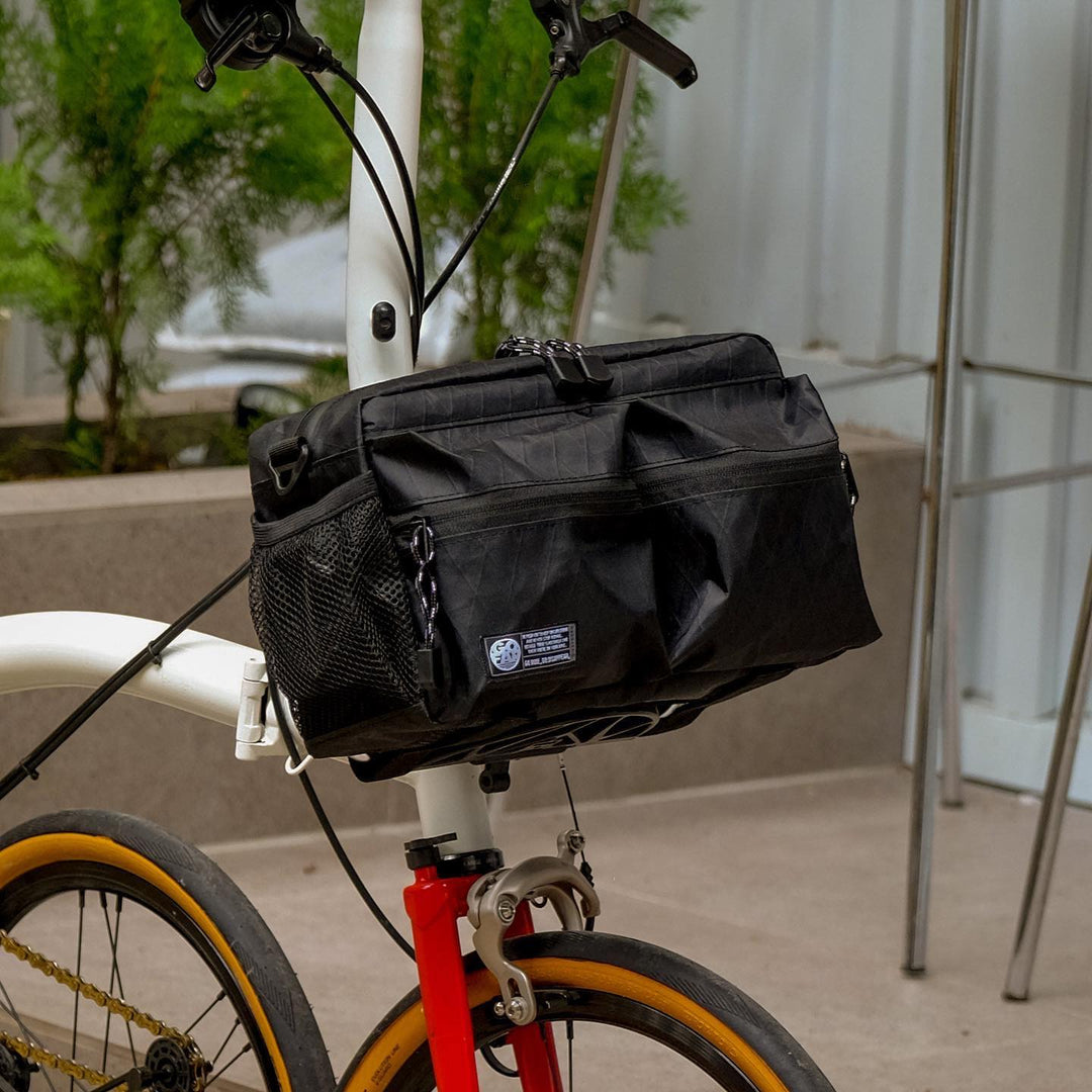 *LIMITED EDITION* Shadow GO FAR Black X-PAC Bike Bags