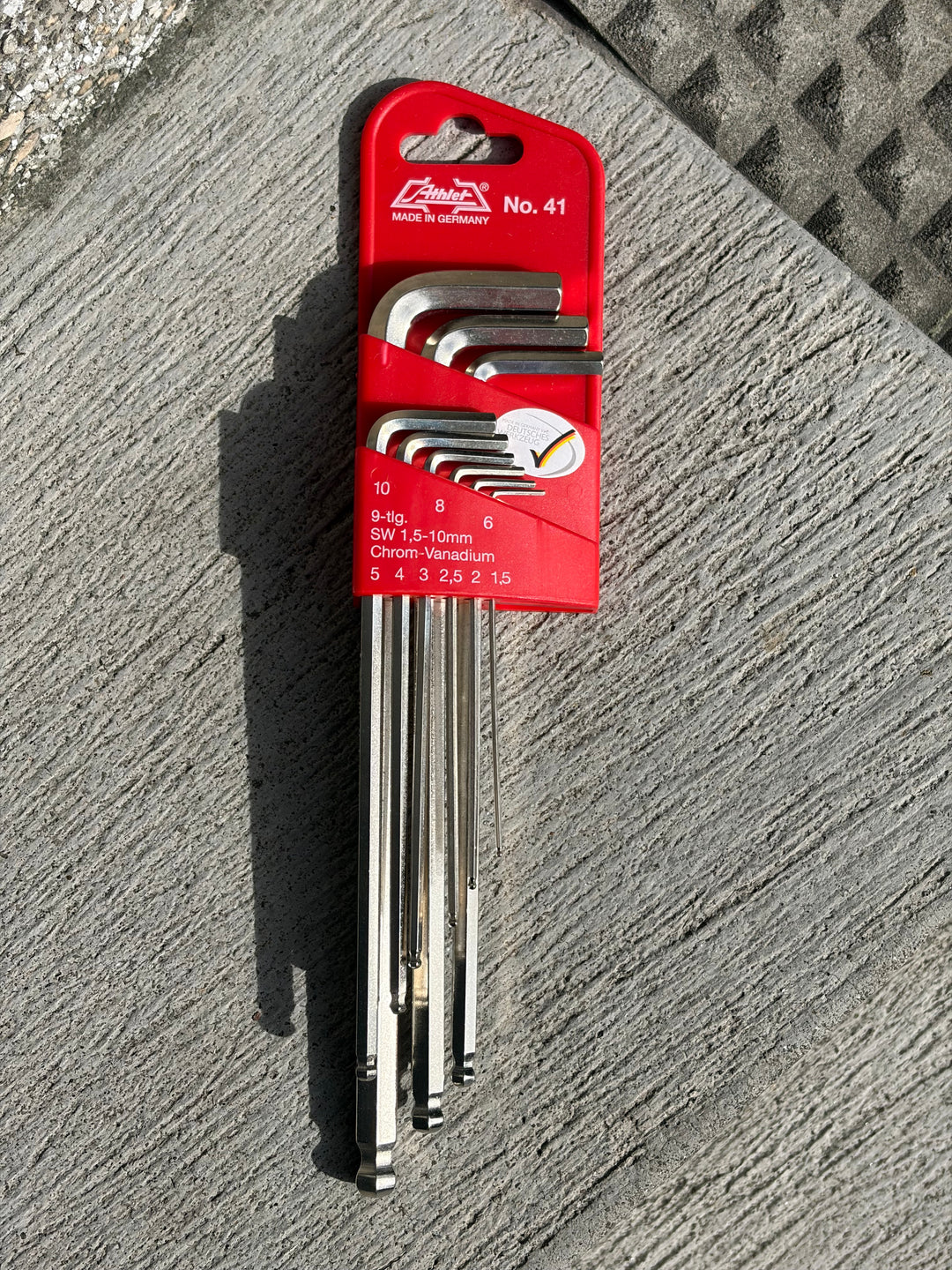 Athlet Hexagon Key Ball-point Wrench Set