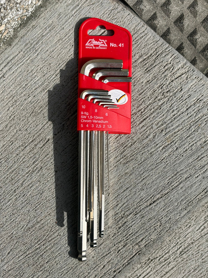 Athlet Hexagon Key Ball-point Wrench Set