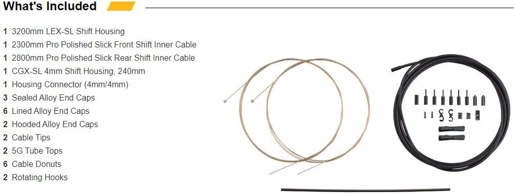 Jagwire Pro Shift Cable Kit (1x/2x)