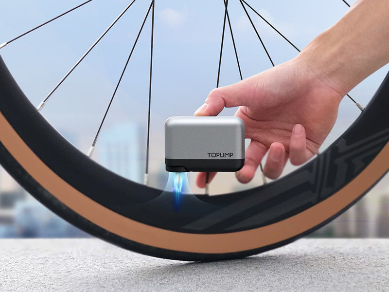 TOPUMP Pro Bicycle Tire Inflator Electronic Pump