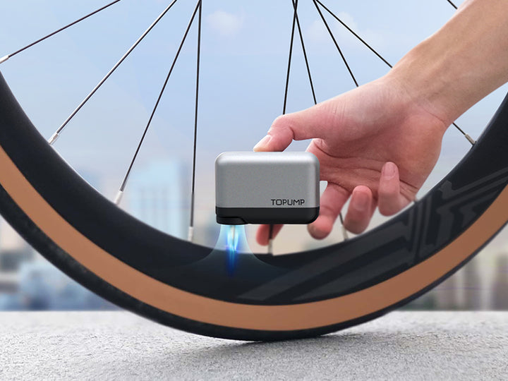 TOPUMP Pro Bicycle Tire Inflator Electronic Pump