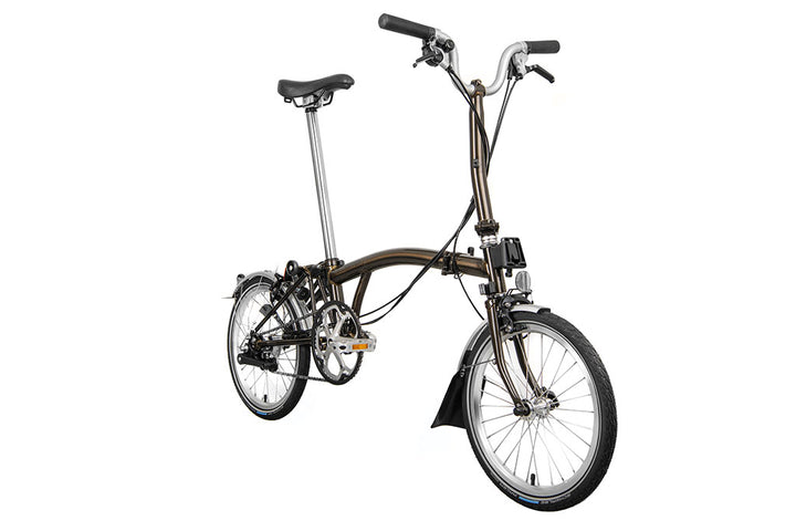Brompton C-Line Explore - M6L Raw Lacquer (Silver)
