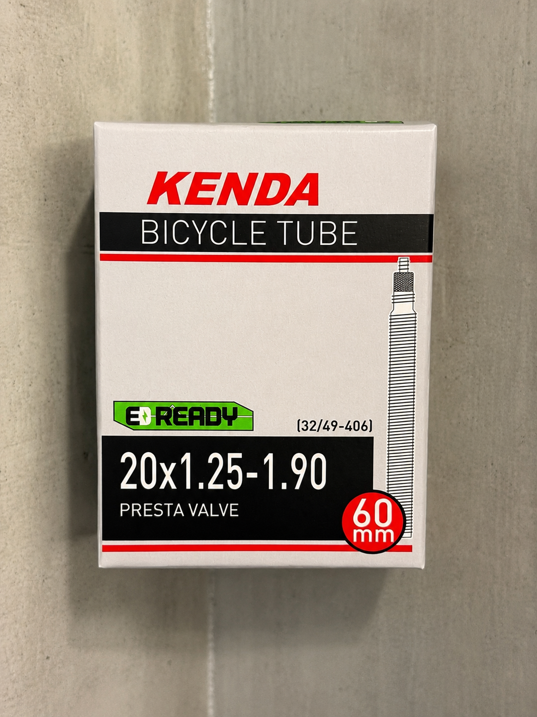Kenda Inner Tube 20" 60mm (406)