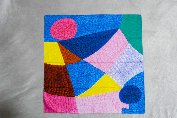 Japanese Cotton Scarves - Playground MultiColored