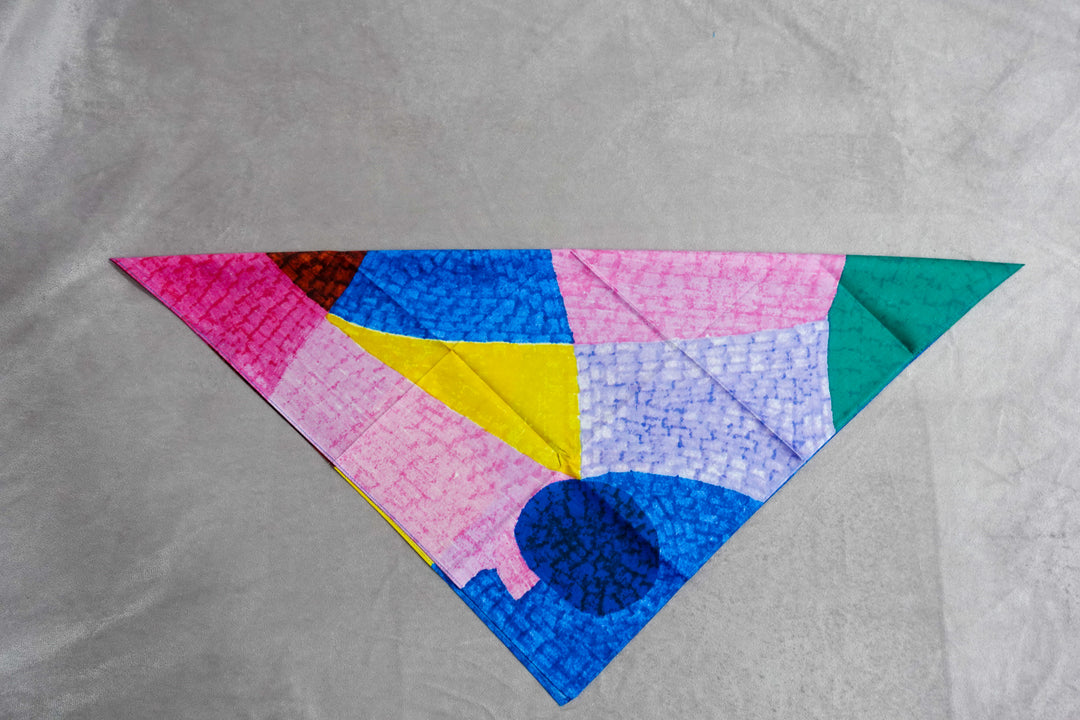 Japanese Cotton Scarves - Playground MultiColored